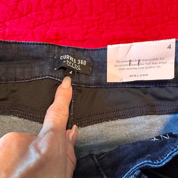 NYDJ curves 360 straight jeans - Picture 6 of 13